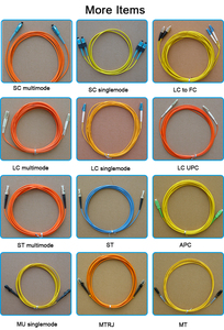 FTTH LC-LC Jaune Veste Fiber Optique Patch Cordon Couleur Code - Product Image 2