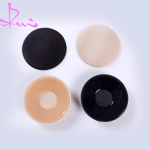 Selbst klebende Brust pasteten aus rundem Stoff Unsichtbare Schwamm nippel abdeckung - Product Image 4