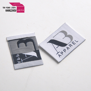 Bán buôn giá rẻ tùy chỉnh tên tag may quần áo dệt nhãn - Product Image 1