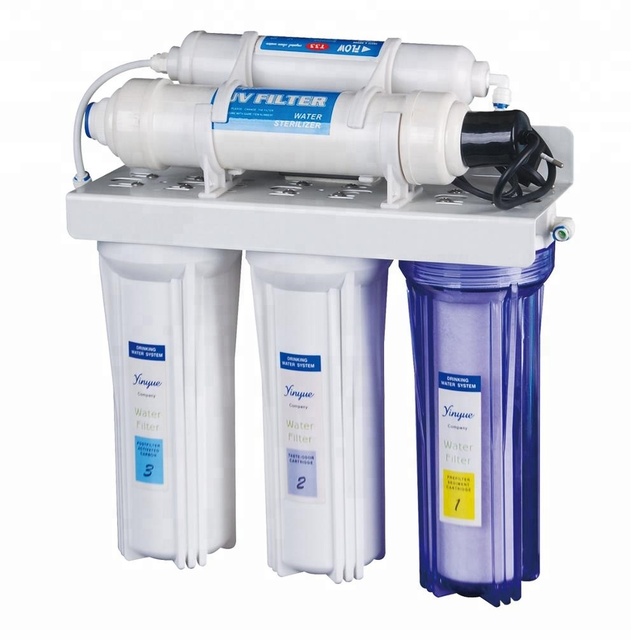 Yinyue White 220V Domestic UV Lamp Water Purifier Household Pre-filtration RY-UV-2 CN Electric Source Kill Bacterial