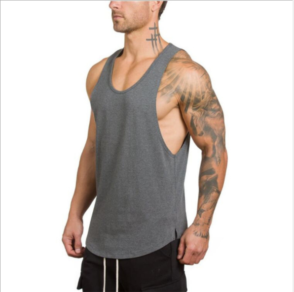 HOTCAT Uomo Canotta Contenitiva Sportivo Tank Top Canotterie per Bodybuilding Canotta da Palestra Cotone per Gli Amanti del Fitness