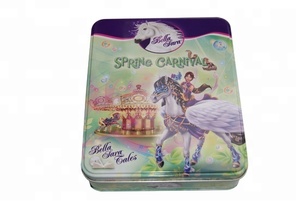 Candies Metal <strong>Tin</strong> Box <strong>Biscuits</strong> Pack <strong>Tin</strong> Rectangular <strong>Gift</strong> Pack <strong>Tin</strong> case - Product Image 6