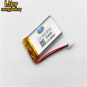 Stecker <span class=keywords><strong>2</strong></span>,0-<span class=keywords><strong>2</strong></span> P 803050 1500 mah 3,7 v Wiederaufladbare lipo batterie solar li ionen polymer lithium-batterie mit PCM - Product Image 2