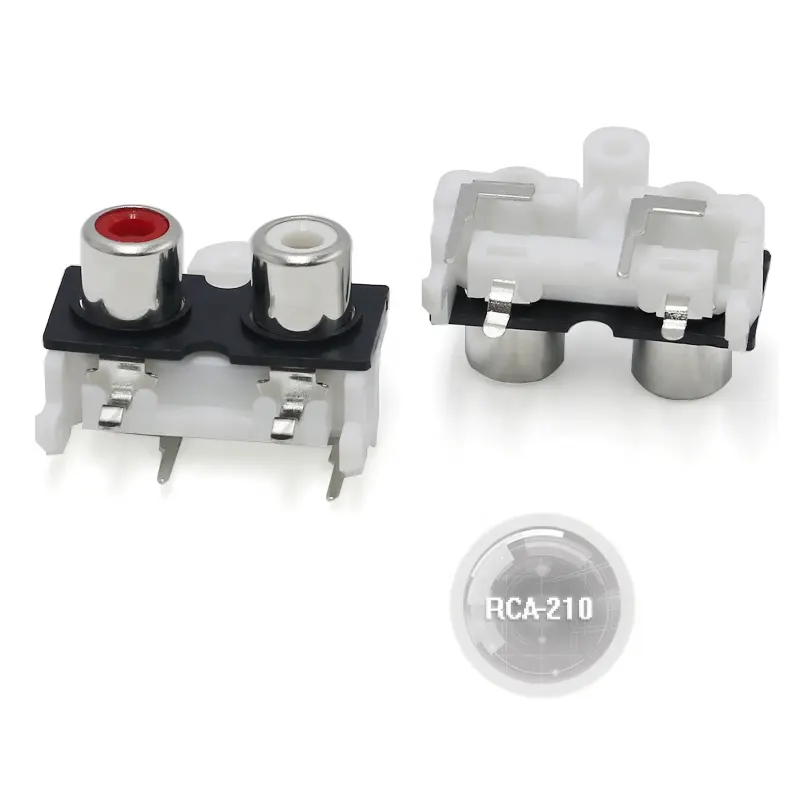 RCA-210 ऑडियो आरसीए conector 4 पिन आरसीए