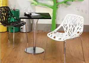 pp ünlü tasarım driade özledim dantelli yemek plastik sandalye restoran cafe mobilya