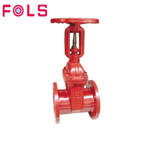 消防手柄轮升阀杆法兰 6英寸闸阀 - Product Image 3