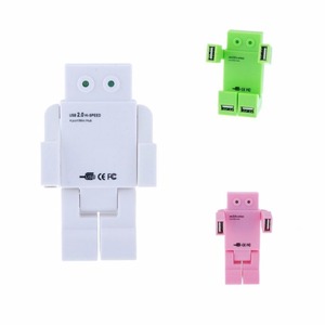 Quà Tặng Khuyến Mãi Biểu Tượng Tùy Chỉnh Thiết Kế Hi-Tốc Độ 4 Cổng Robot <span class=keywords><strong>USB</strong></span> <span class=keywords><strong>Hub</strong></span> - Product Image 2