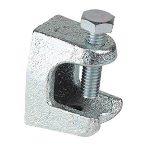 Penjepit Balok Girder Besi Cor Seng Industri, Baja Galvanis Lapis Seng, Termasuk Struktur Baut Pelana, Ukuran Metrik dan Inci - Product Image 5