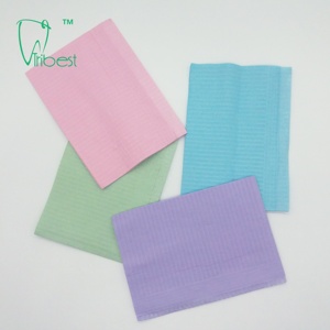 Bavaglini dentali chirurgici a tre strati impermeabili monouso per materiali di consumo dentali - Product Image 6