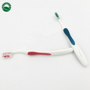 ガムマッサージャー付きの大きなハンドル成長した人々の歯ブラシ - Product Image 5