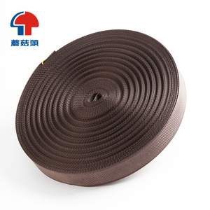 Nhà Máy Bán Buôn Cà Phê Colour Dải Phẳng Dệt Viền Polyester Vải Cho Túi Vai Dây Đeo Và Ghế Xe - Product Image 3