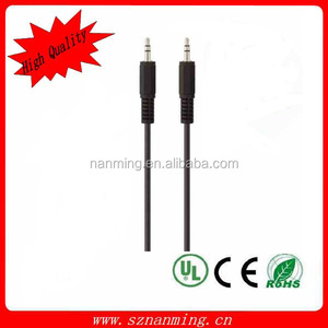 3.5mm aux <span class=keywords><strong>cable</strong></span> 3-poles plateado <span class=keywords><strong>cable</strong></span> estéreo para el teléfono y <span class=keywords><strong>altavoz</strong></span> - Product Image 5