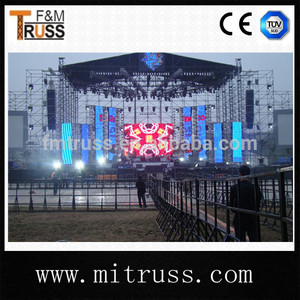 büyük boy kafes yapı ayağı kafes çizgi dizi hoparlör truss - Product Image 3