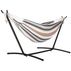 WOQI <span class=keywords><strong>Hamac</strong></span> double ultraléger Chaise d'extérieur pour 2 personnes avec support en acier Design peu encombrant - Product Image 1