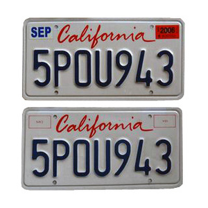 Placa de número en relieve, alta calidad, <span class=keywords><strong>India</strong></span>, Coche - Product Image 1