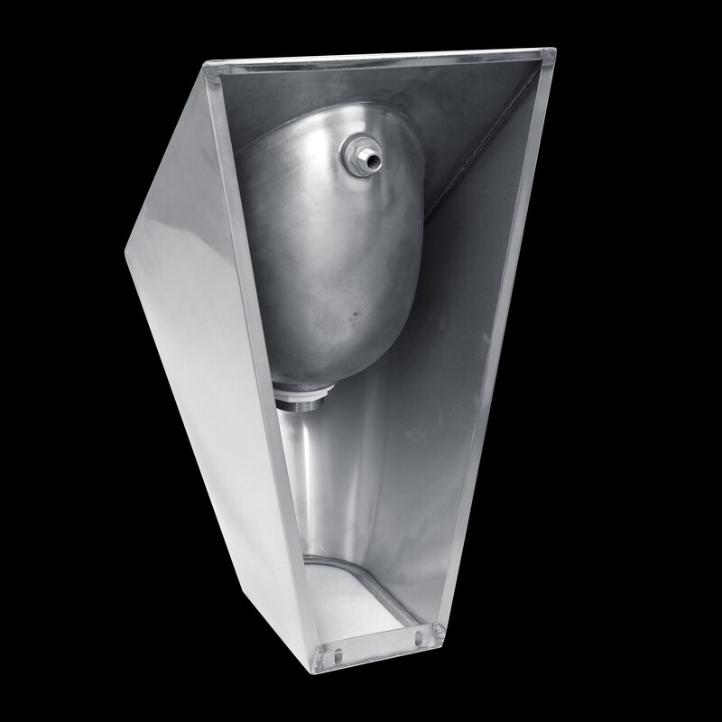 Sanitary ware stainless steel modern wall hung male urinal bowl for sale