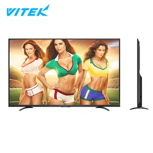 最低价格液晶超级通用led电视32，安卓智能通用55 43 32英寸电视led，Vitek Slim 1080P电视32 led