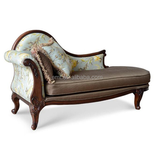 Koninklijke <span class=keywords><strong>Chaise</strong></span> Massief Houten Fauteuil Moderne Hotelstoel Commercieel Meubilair Landelijke Stijl Carve Single Sofa Luxe Rood - Product Image 3