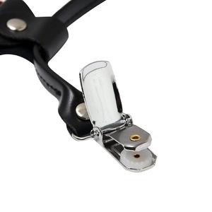 Personalizzato Mens Y di Figura 6 Forte Clip di Fantasia Nero Dot Uomini Della Bretella - Product Image 4