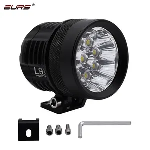 2 adet Süper Parlak Otomatik LED Farlar 90 W 9000LM LED araba farı L9X LED Far Hi/Lo Işın LED ampul Projektör Lens Ampul