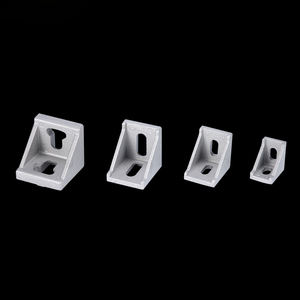 Braket Aluminium Cor Aksesori Koneksi Aluminium, 2020/3030/4040/5050 Bagian Koneksi - Product Image 2