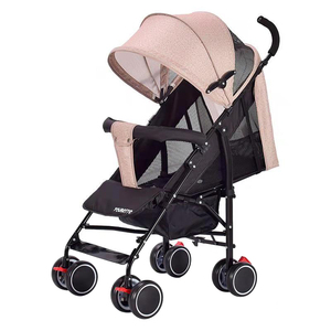 Cochecito de bebé ligero con <span class=keywords><strong>sombrilla</strong></span> de acero de alta calidad, sillas de empuje para bebés de 7 a 36 meses, 2018 - Product Image 5