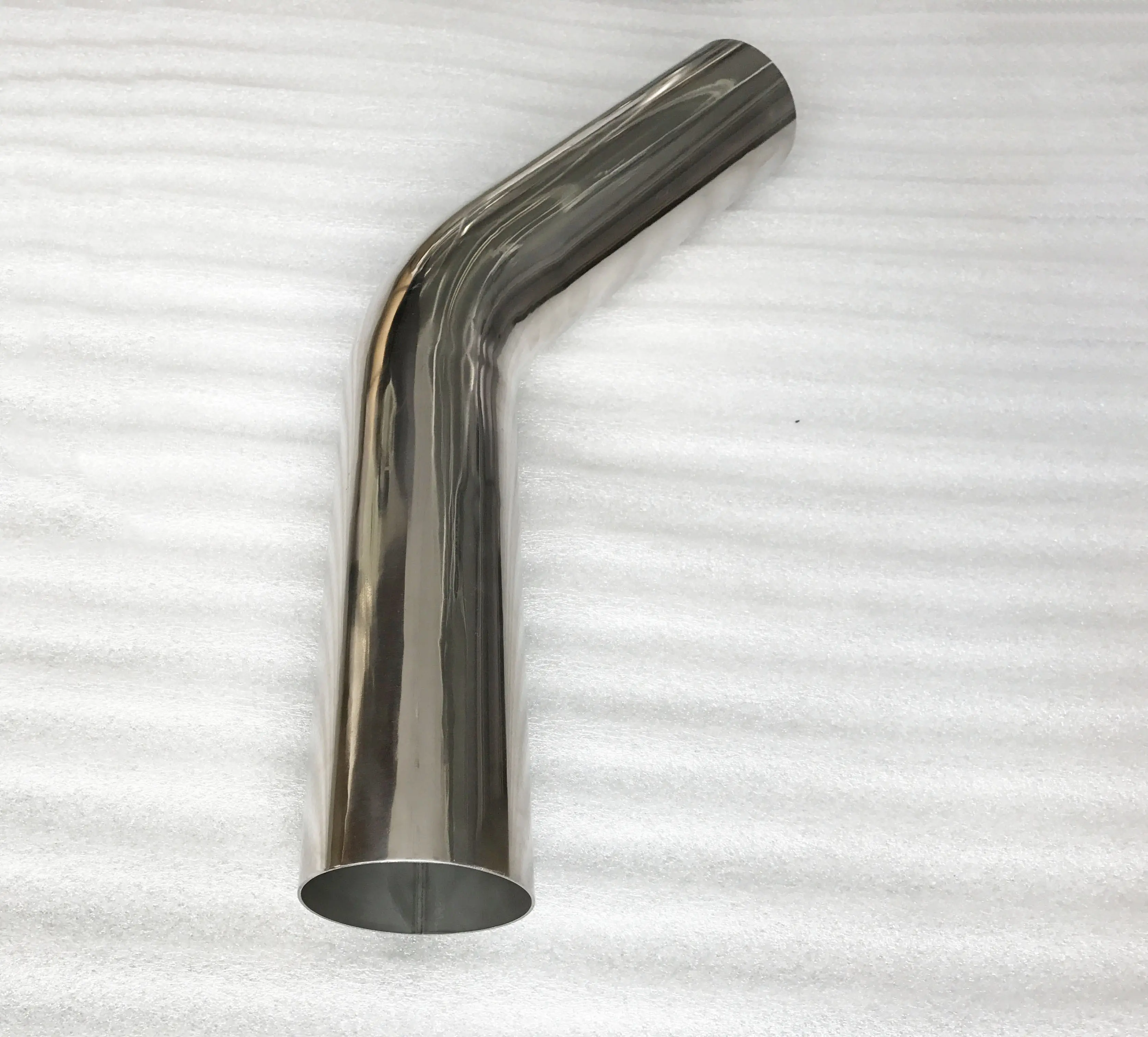 3.5 Inch 45 Degree Stainless Steel Mandrel Bends