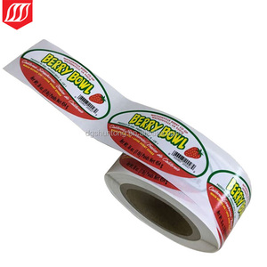 Newest Promotional Price <strong>OEM</strong> Design <strong>Labels</strong>, Food <strong>Label</strong> Stickers, Fruit Stickers - Product Image 4