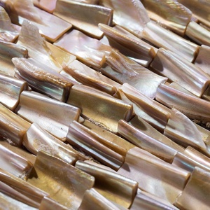 3D nâu tường khảm vỏ nhà bếp backsplash mẹ của Ngọc Trai gạch Thái Lan nhà máy - Product Image 4