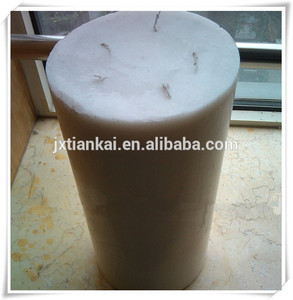 Spécial grande colonne ciré,/grand pilier bougie blanche - Product Image 1
