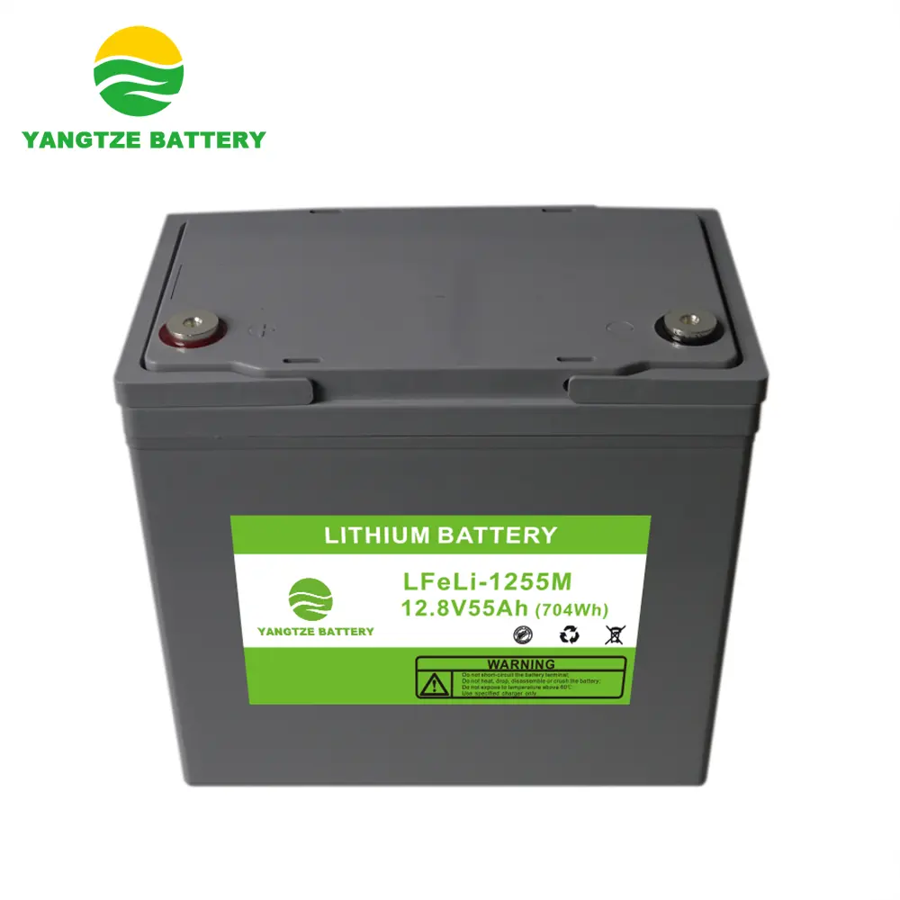 Rechargeable 12v 55ah Titanate Lithium Battery With BMS