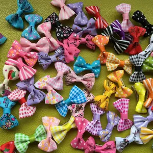 شحن مجاني بالجملة رخيصة hairbow الطفل لطيف grosgrain فيونكات شعر مقاطع شعر الطفل