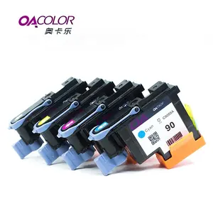 OACOLOR Ulang Print Head Kompatibel untuk HP Designjet 4000 4000PS 4500 4500MFP 4500PS Printer untuk HP90 Printhead
