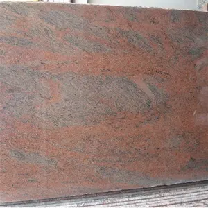 Multi Aurora Red Multicolor Sivakasi Granite Slabs Price For Wall And Flooring Design Tiles