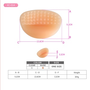 Prótesis de mastectomía de mama de moda natural, forma de mama de silicona recuperada con masaje - Product Image 6