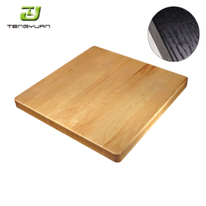 Bán buôn bảng vuông hàng đầu mộc mạc gỗ Bảng Tops Rắn Gỗ Nhà Hàng bảng Tops - Product Image 4