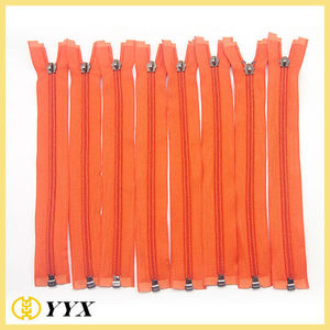 #3 #5 #8 Pas cher glissière en nylon Longue tirette en nylon Dents en or Nylon Zipper - Product Image 1