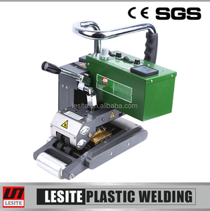 Venta caliente Lesite 1800 W fusión máquina de costura soldador cuña de membrana de plástico de HDPE PP PVC EVA - Product Image 1