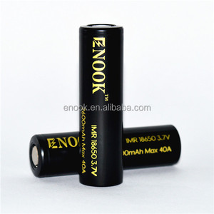 Enook 18650 2600 мАч 40A <span class=keywords><strong>3</strong></span>.7 В аккумуляторная батарея li-mn литий-ионный аккумулятор для вдыхание пара mod - Product Image 5