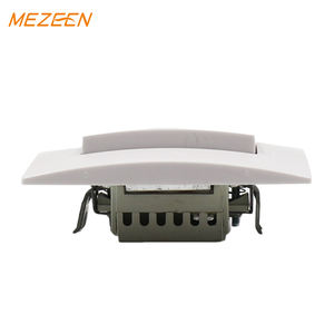 גבוהה באיכות 1 כנופיית 2 דרך 10a 220v האיחוד האירופי סוג בטיחות הסתיר התקנה קיר מתג חשמלי - Product Image 5