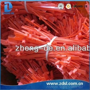 Bonne Qualité attache de câble, attache de câble autobloquante, rouge en <span class=keywords><strong>plastique</strong></span> étiquette liens - Product Image 3