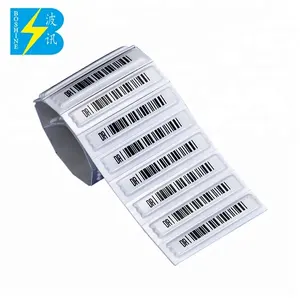 Am Security Label Factory Supply EAS Security Control System Tags Supermarket Security Am 58KHZ Soft Label DR Label Tag EAS Anti Theft Label