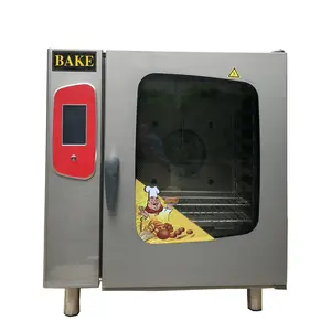 bakery equipment factory wholesale price electric multi-function combi steam oven pizza oven