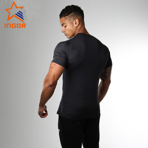 Özel eğitim kas Fit <span class=keywords><strong>T</strong></span> gömlek Mens <span class=keywords><strong>T</strong></span> <span class=keywords><strong>Shirt</strong></span> siyah spor giyim erkek kısa kollu <span class=keywords><strong>T</strong></span> gömlek - Product Image 2