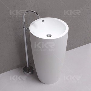 <span class=keywords><strong>Salle</strong></span> <span class=keywords><strong>de</strong></span> bains lavabo sur colonne / étage permanent bassin - Product Image 5