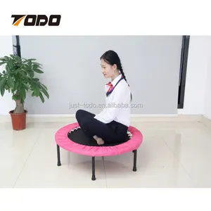 Supplier Mini Super Rebounder Jumping Inflatable Trampoline Chinese 2018 OEM Bungee Fitness PVC Spring Cover 8 Ones No Fold 35cm