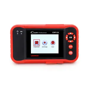 Views freeze frame data Reads live PCM data stream Launch CRP123 car diagnostic scanner