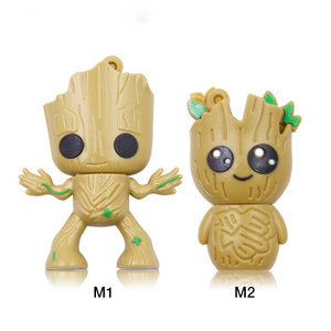 Groot-Pendrive USB con dibujos animados, Pen Drive con dibujos animados, guardianes de la galaxia, de moda, 4GB, 8GB, 16GB, 32GB, 64GB - Product Image 1