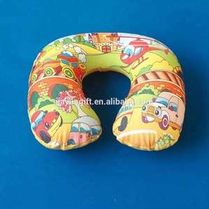 Almohada <span class=keywords><strong>inflable</strong></span> para el <span class=keywords><strong>cuello</strong></span> con funda con impresión offset en forma de U - Product Image 2