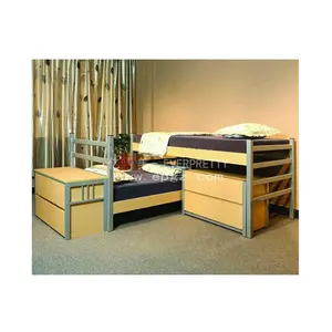 Alta qualidade Kids Bedroom Furniture Double Decker Bed Beliches usados baratos para venda